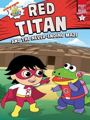 cover image of Red Titan and the Never-Ending Maze